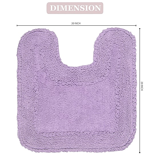 Home Weavers Inc Radiant Quick Dry 20X20 Inch Bath Rug
