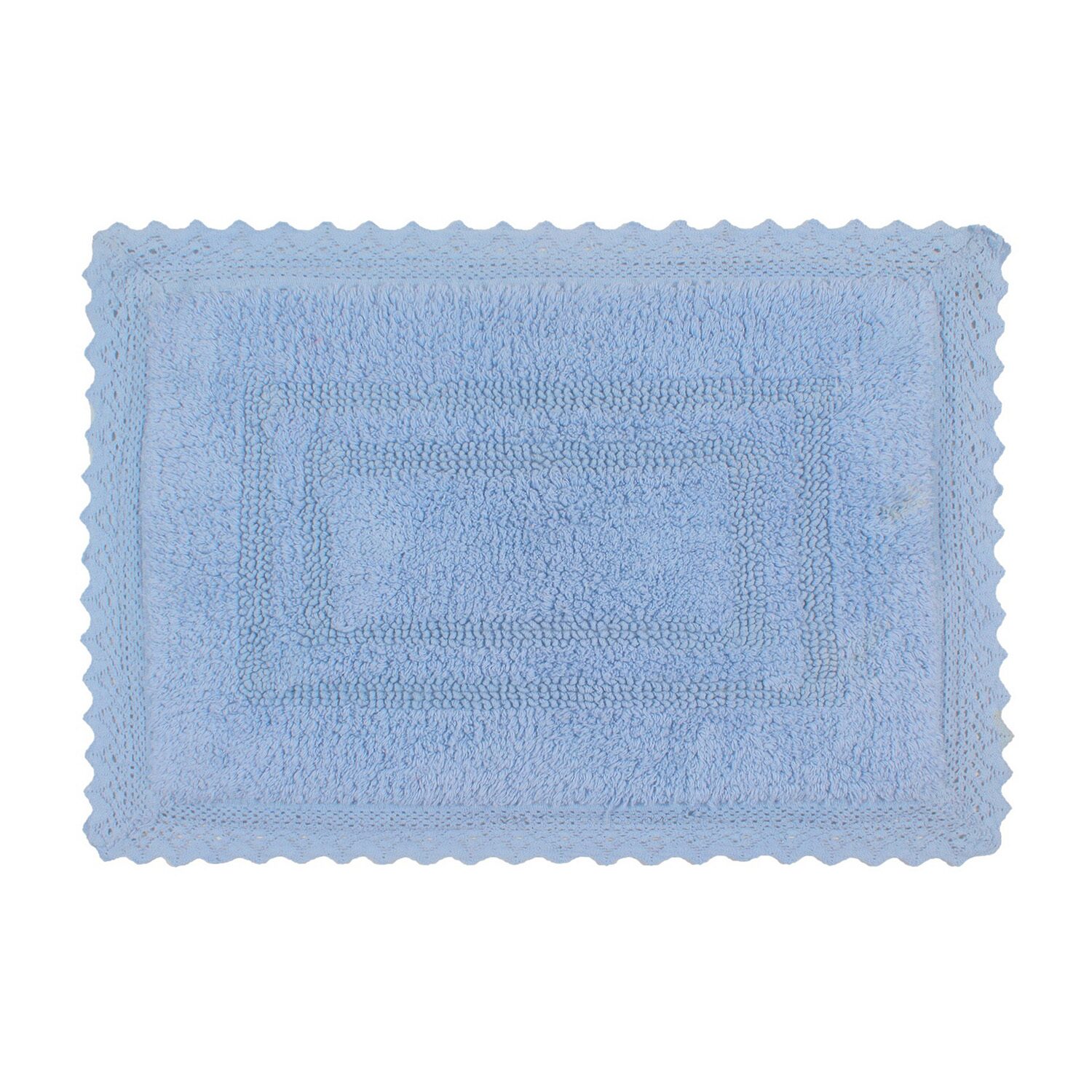Home Weavers Inc Opulent Reversible 17X24 Inch Bath Rug