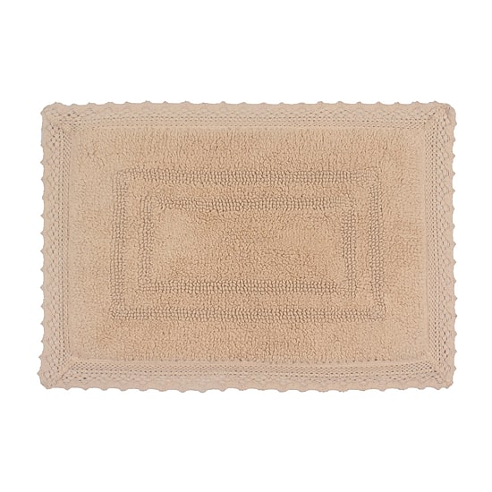 Home Weavers Inc Opulent Reversible 17X24 Inch Bath Rug
