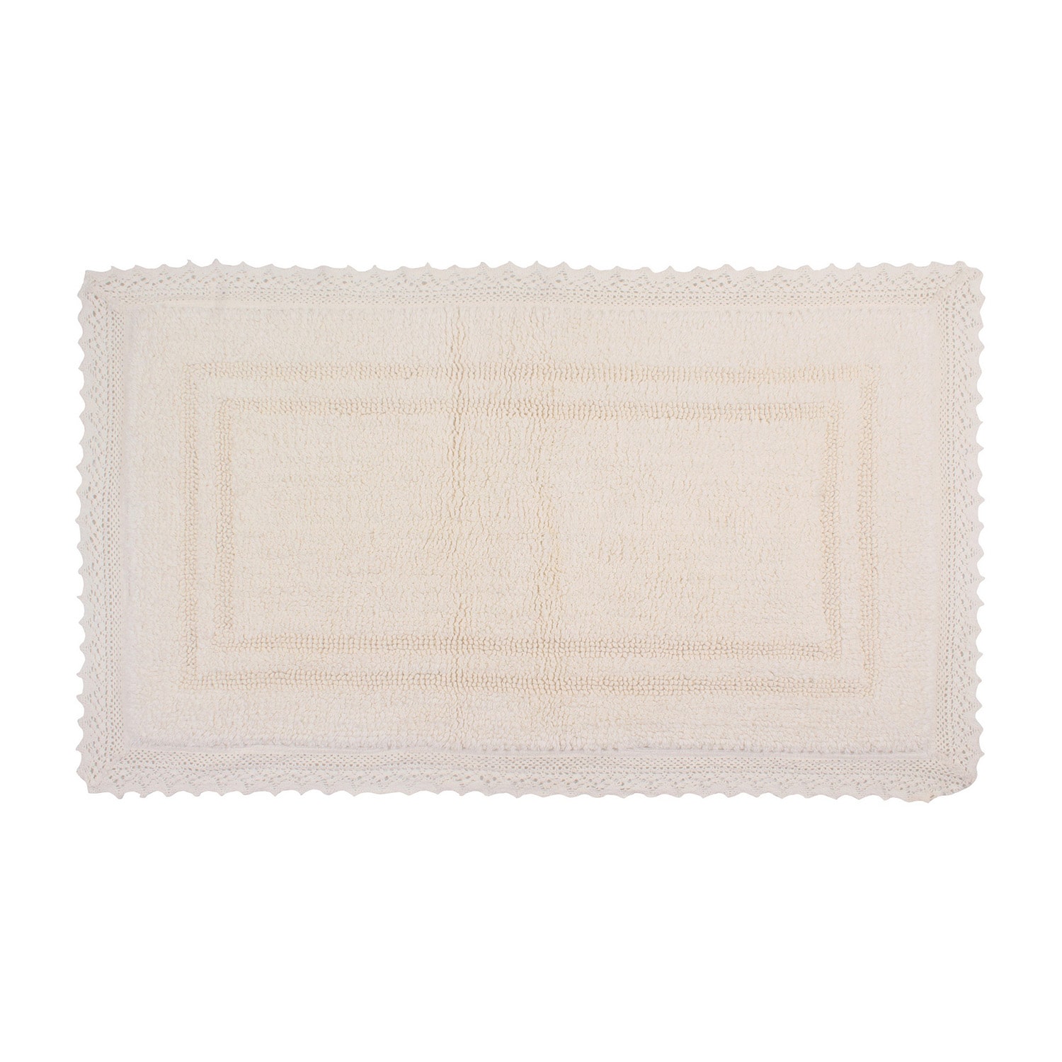Home Weavers Inc Opulent Reversible 24X40 Inch Bath Rug
