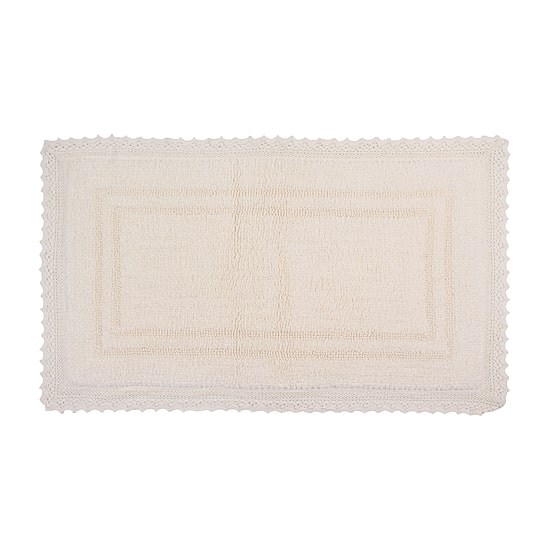 Home Weavers Inc Opulent Reversible 24X40 Inch Bath Rug