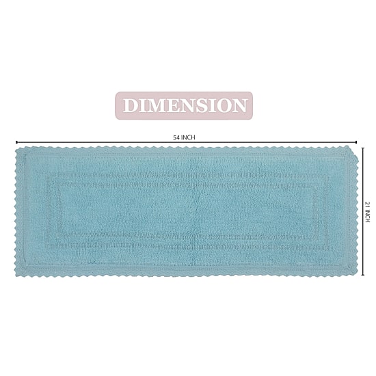 Home Weavers Inc Opulent Reversible 21X54 Inch Bath Rug
