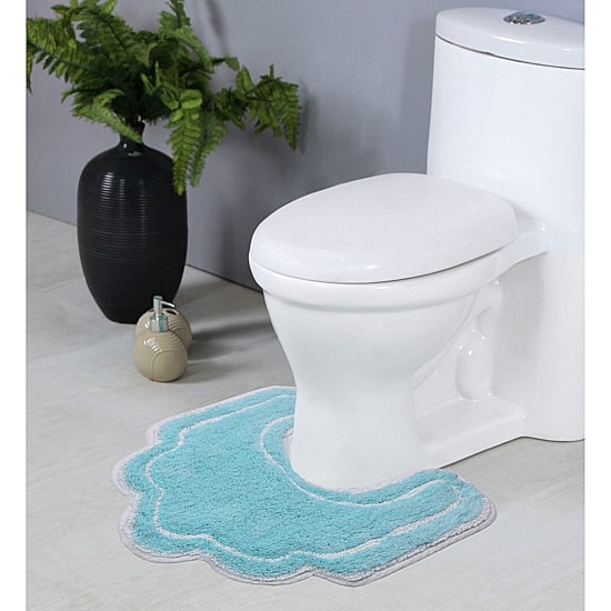 Home Weavers Inc Allure Quick Dry 20X20 Inch Bath Rug
