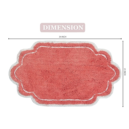 Home Weavers Inc Allure Quick Dry 21X34 Inch Bath Rug