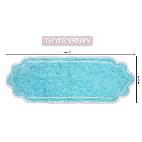 Home Weavers Inc Allure Quick Dry 21X54 Inch Bath Rug