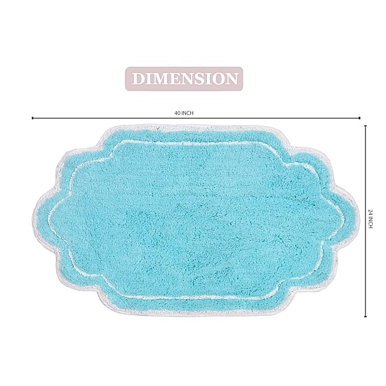 Home Weavers Inc Allure Quick Dry 24X40 Inch Bath Rug