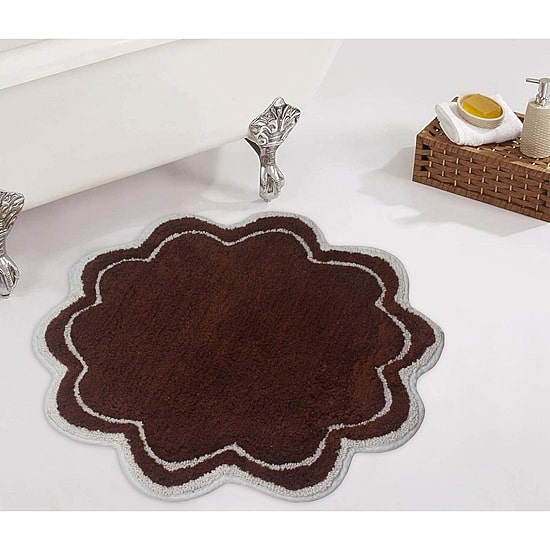 Home Weavers Inc Allure Round Bath Rug