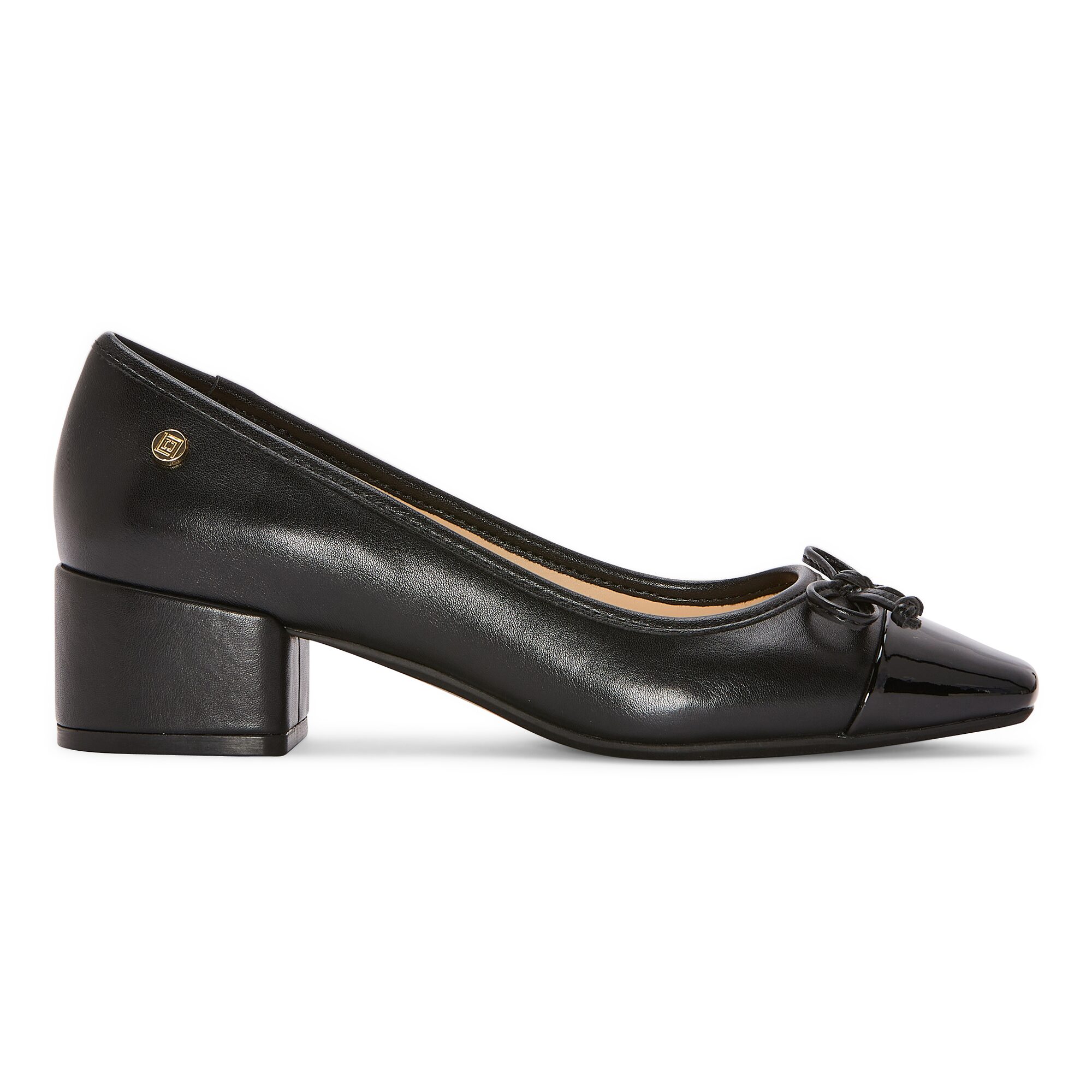 Liz Claiborne Fredson Womens Cap Closed Toe Block Heel Pumps