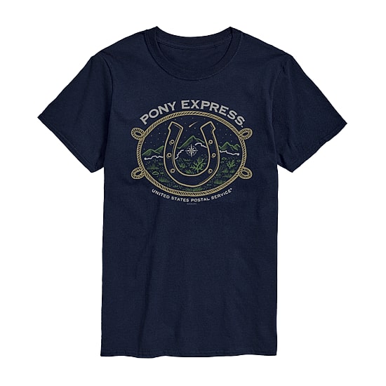 Mens Short Sleeve USPS Graphic T-Shirt