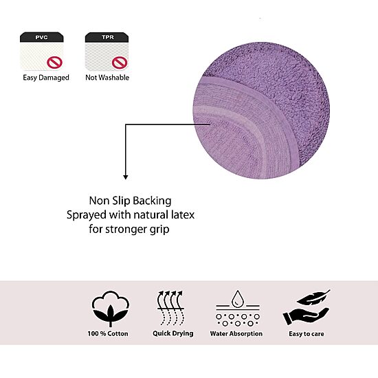 Home Weavers Inc Double Ruffle Quick Dry 24X40 Inch Bath Rug