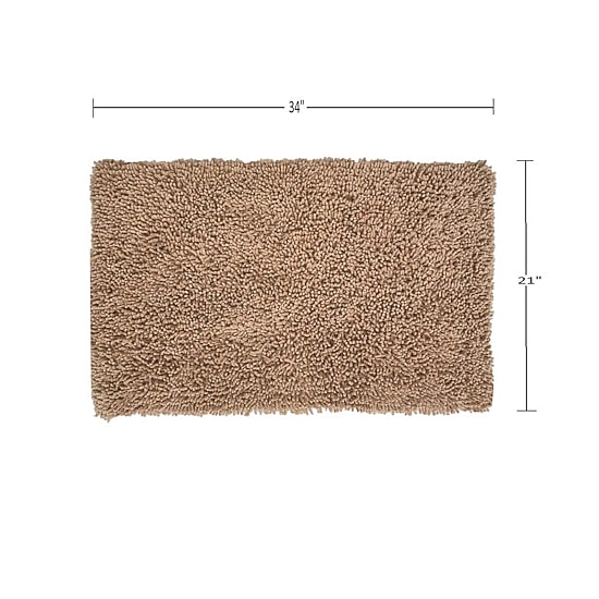 Home Weavers Inc Fantasia Quick Dry 21X34 Inch Bath Rug
