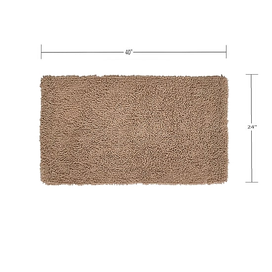 Home Weavers Inc Fantasia Quick Dry 24X40 Inch Bath Rug