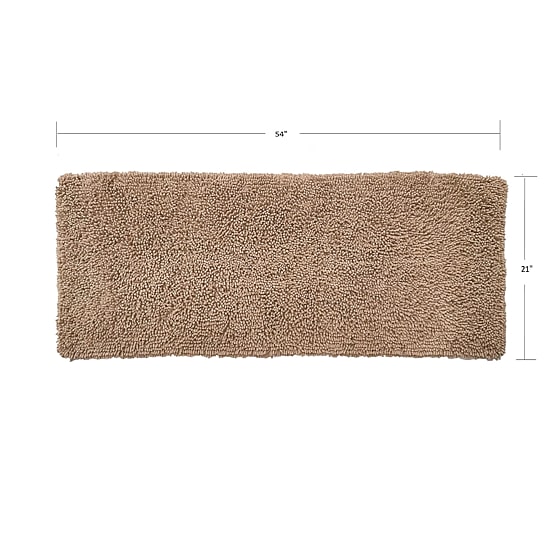 Home Weavers Inc Fantasia Quick Dry 21X54 Inch Bath Rug
