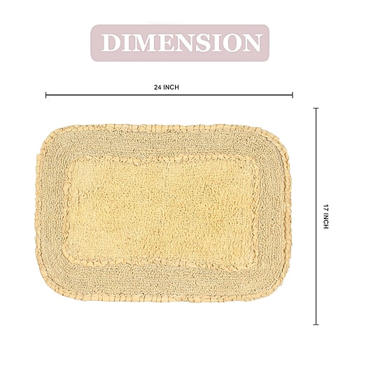 Home Weavers Inc Radiant Quick Dry 17X24 Inch Bath Rug