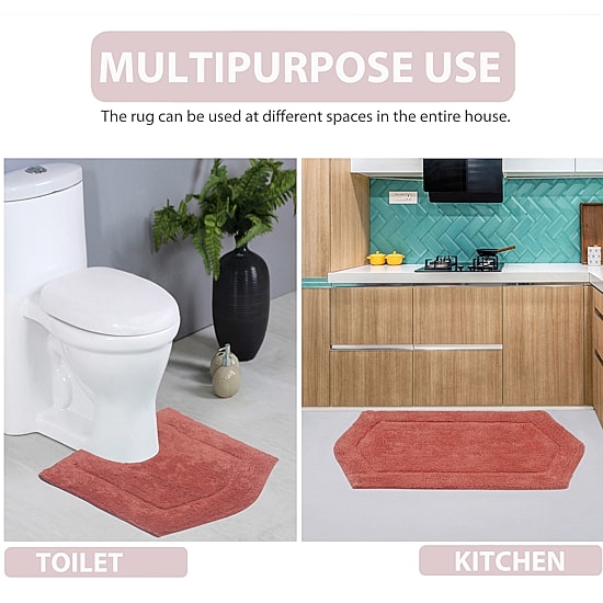 Home Weavers Inc Waterford 3-pc. Quick Dry Bath Rug Set