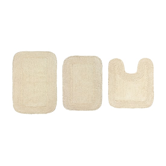 Home Weavers Inc Radiant 3-pc. Quick Dry Bath Rug Set