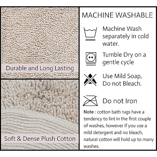Home Weavers Inc Fantasia 3-pc. Quick Dry Bath Rug Set