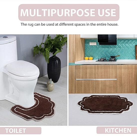 Home Weavers Inc Allure 3-pc. Quick Dry Bath Rug Set