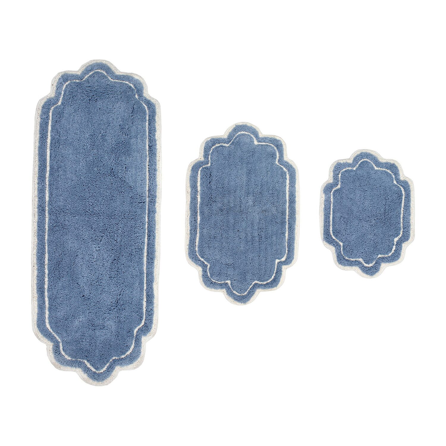 Home Weavers Inc Allure -pc. Quick Dry Bath Rug Set
