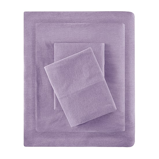Intelligent Design Cotton Blend Jersey Knit Deep Pocket Sheet Set