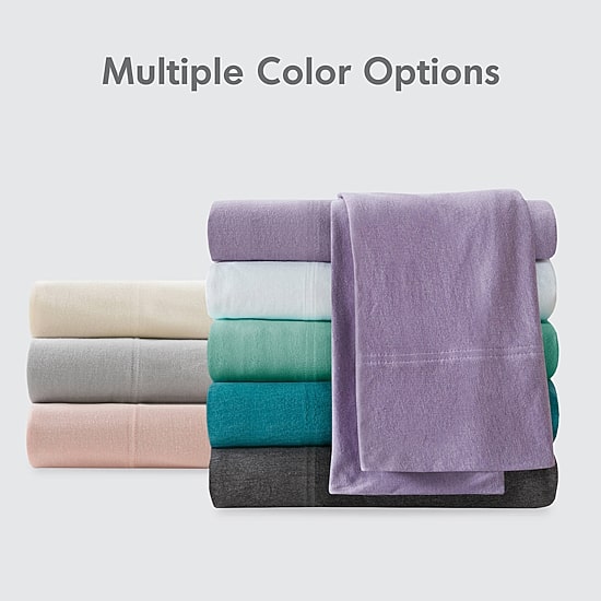 Intelligent Design Cotton Blend Jersey Knit Deep Pocket Sheet Set