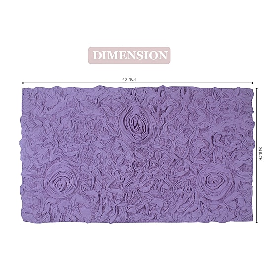 Home Weavers Inc Modesto Quick Dry 24X40 Inch Bath Rug