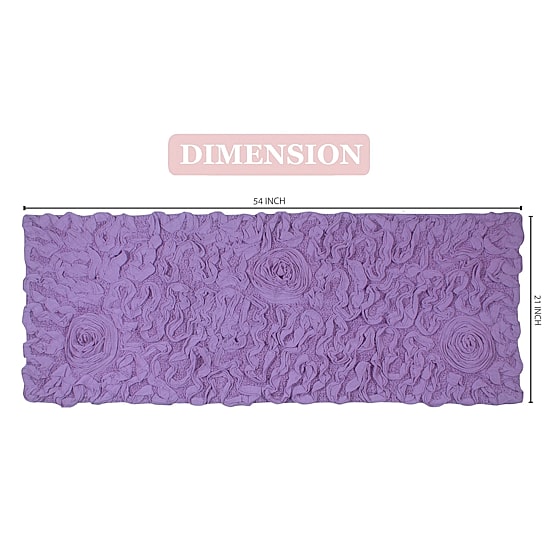 Home Weavers Inc Modesto Quick Dry 21X54 Inch Bath Rug