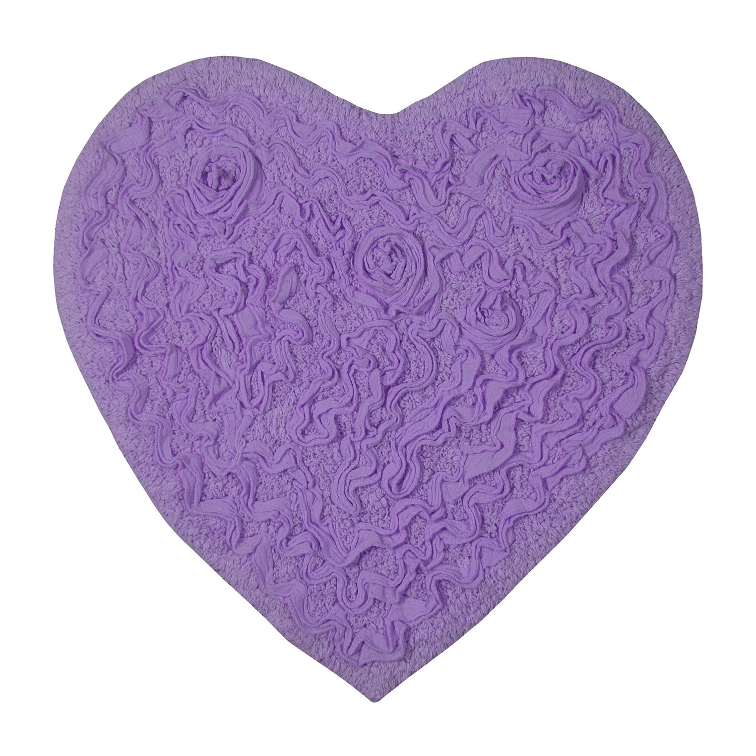 Home Weavers Inc Modesto Heart Bath Rug