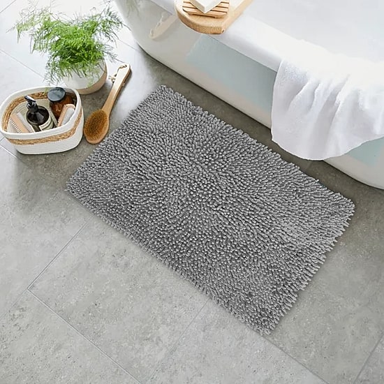 Home Weavers Inc Fantasia Quick Dry 17X24 Inch Bath Rug