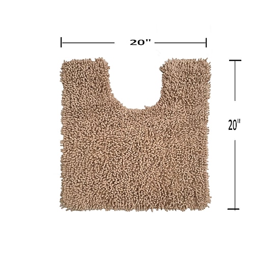 Home Weavers Inc Fantasia Quick Dry 20X20 Inch Bath Rug