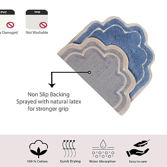 Home Weavers Inc Allure 5-pc. Quick Dry Bath Rug Set