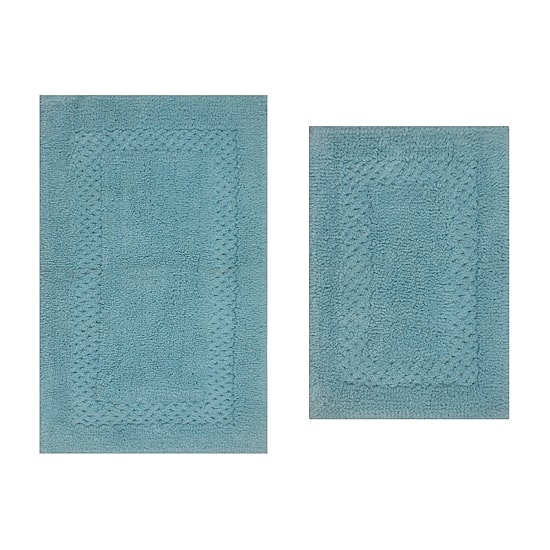 Home Weavers Inc Classy 2-pc. Quick Dry Bath Rug Set