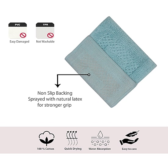 Home Weavers Inc Classy 2-pc. Quick Dry Bath Rug Set