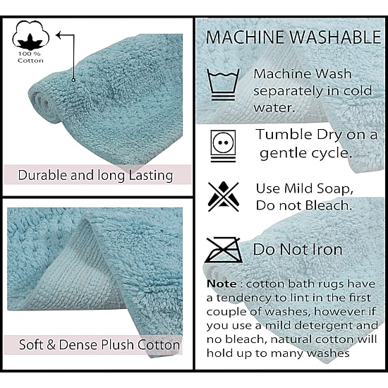 Home Weavers Inc Classy 2-pc. Quick Dry Bath Rug Set