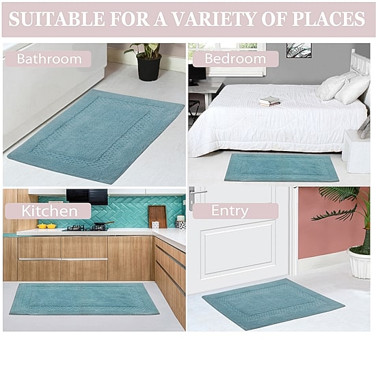 Home Weavers Inc Classy 2-pc. Quick Dry Bath Rug Set