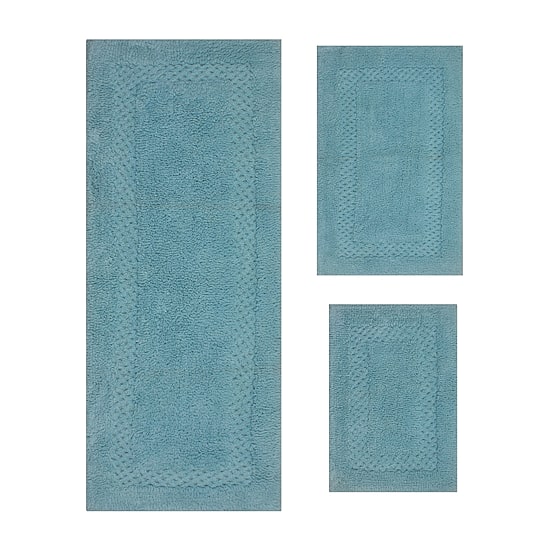 Home Weavers Inc Classy 3-pc. Quick Dry Bath Rug Set