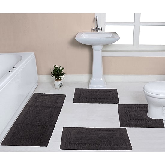 Home Weavers Inc Classy 4-pc. Quick Dry Bath Rug Set