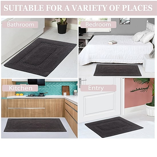 Home Weavers Inc Classy 4-pc. Quick Dry Bath Rug Set