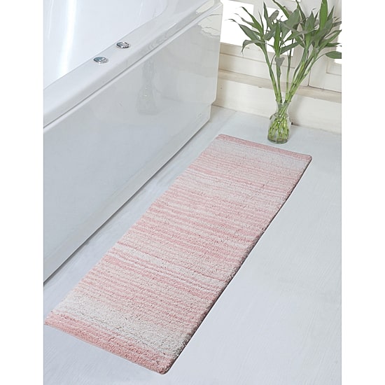 Home Weavers Inc Gradation Quick Dry 21X54 Inch Bath Rug
