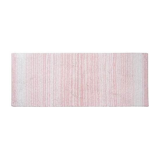 Home Weavers Inc Gradation Quick Dry 21X54 Inch Bath Rug