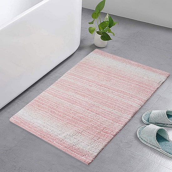 Home Weavers Inc Gradation Quick Dry 21X34 Inch Bath Rug