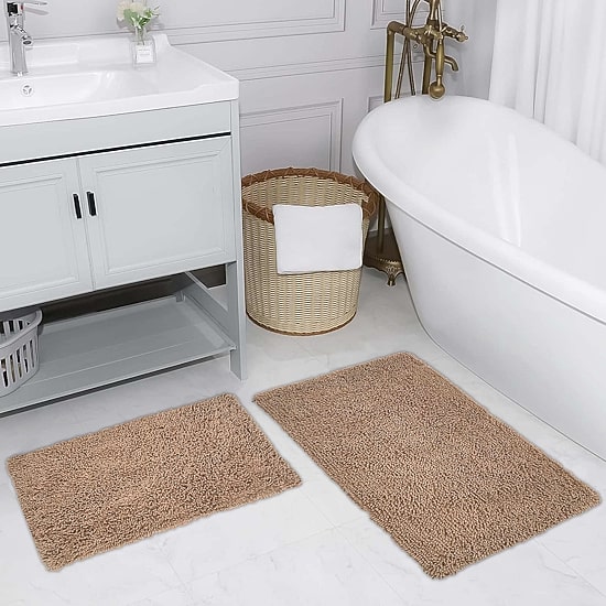 Home Weavers Inc Fantasia 2-pc. Quick Dry Bath Rug Set