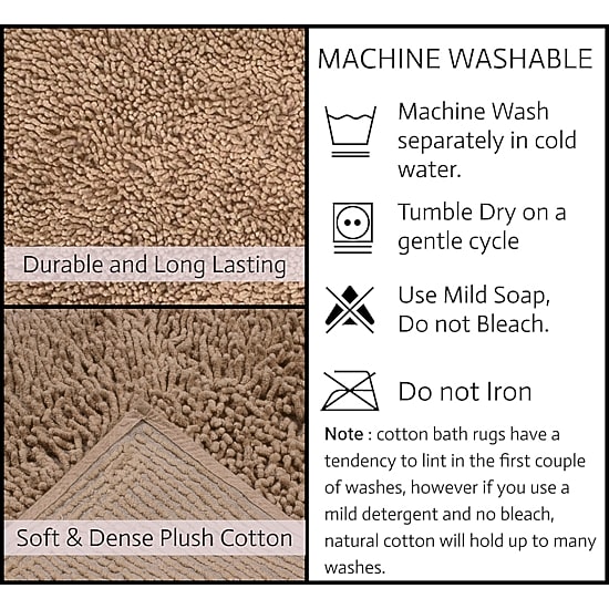 Home Weavers Inc Fantasia Quick Dry Bath Rug