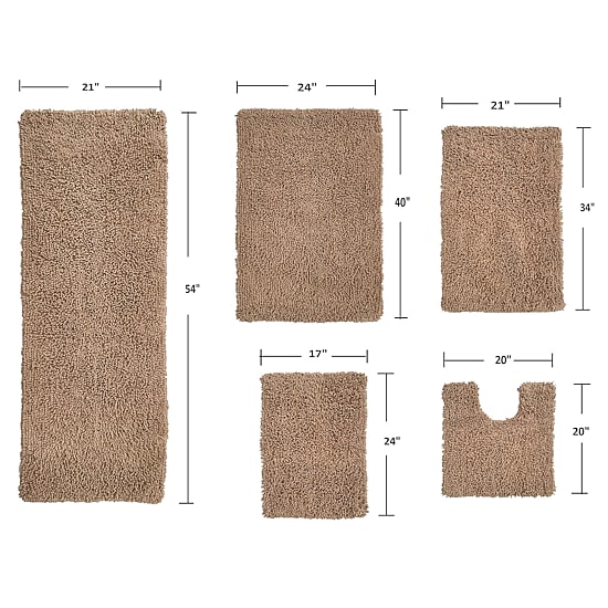 Home Weavers Inc Fantasia Quick Dry Bath Rug