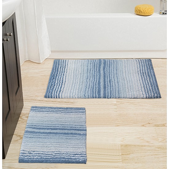Home Weavers Inc Gradiation Quick Dry Bath Rug