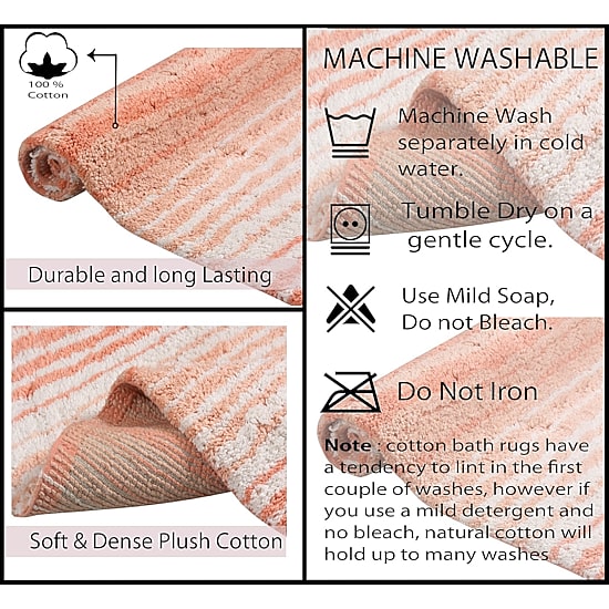 Home Weavers Inc Gradiation Quick Dry Bath Rug