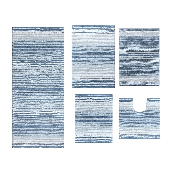 Home Weavers Inc Gradiation Quick Dry Bath Rug