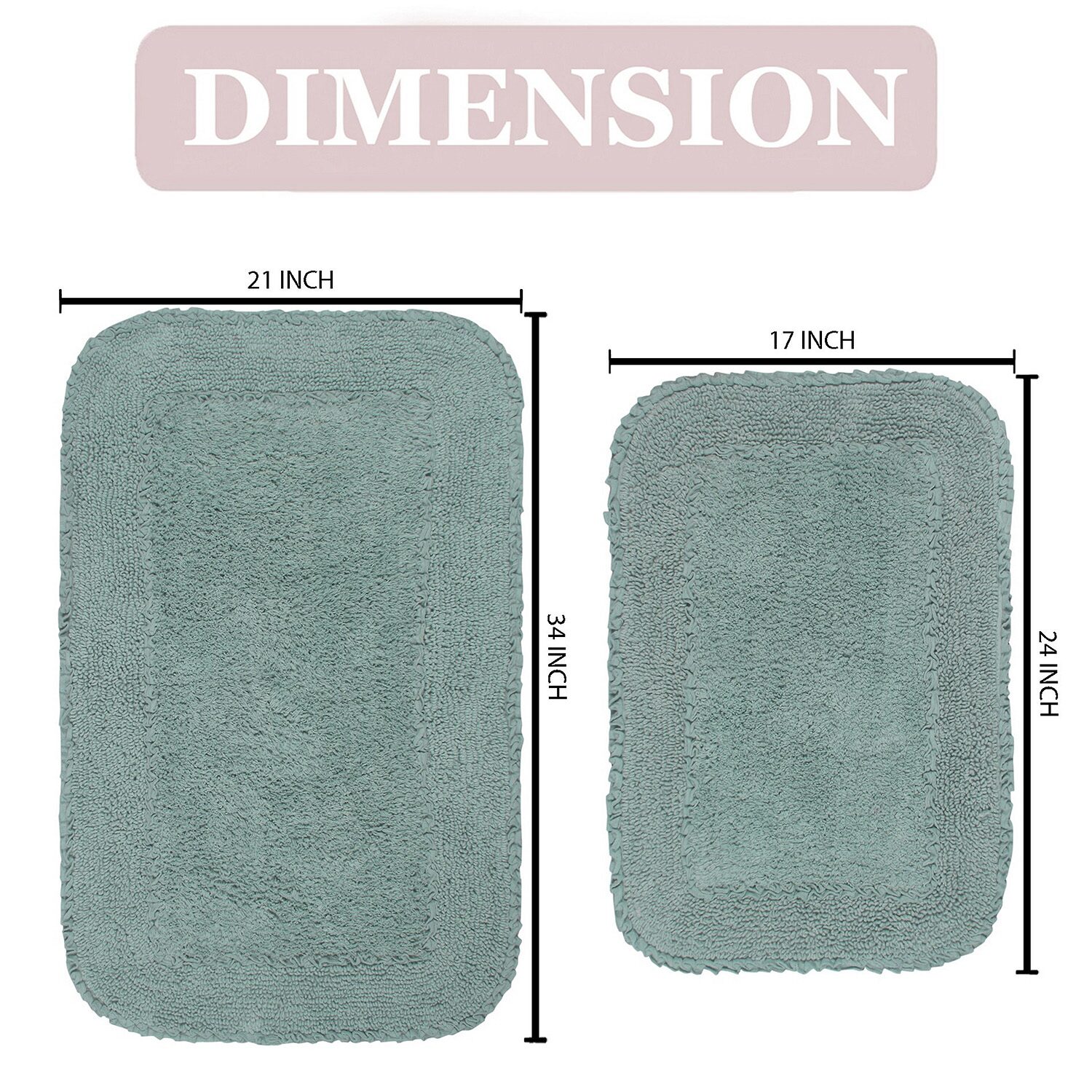 Home Weavers Inc Radiant Quick Dry Bath Rug