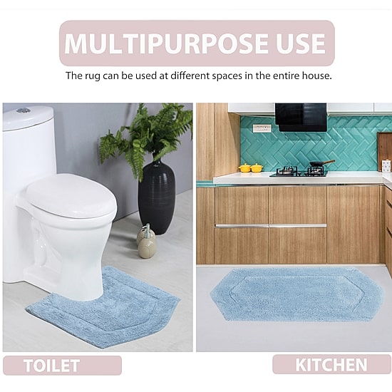 Home Weavers Inc Waterford Quick Dry Bath Rug