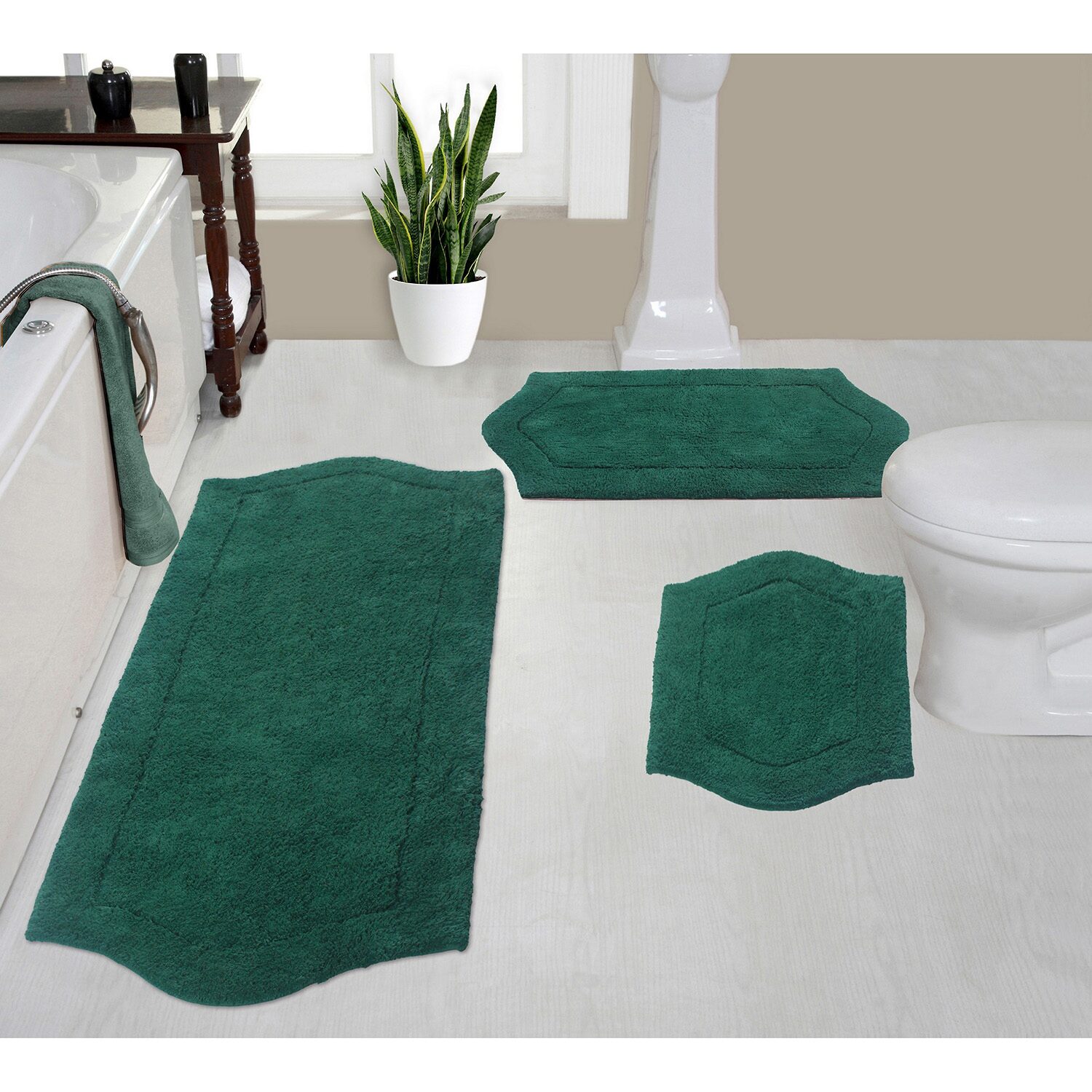 Home Weavers Inc Waterford Quick Dry Bath Rug